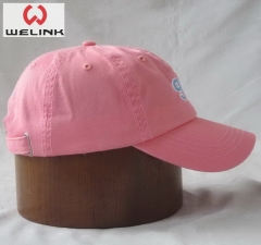 Welink Fashionable Embroidery Logo Custom Cotton Baseball Cap