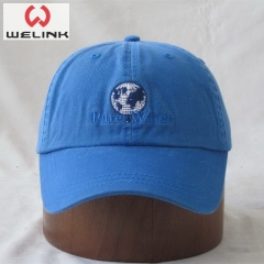 Blue Embroidery Golf Dad Hat Baseball CAP