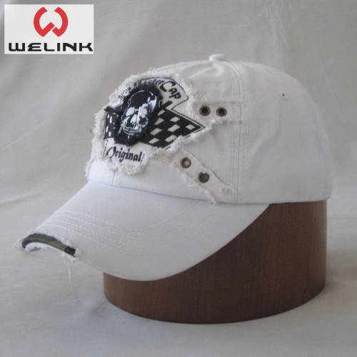 Washed Custom Embroidery Stylish Sports Cap