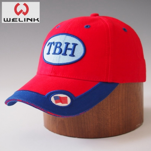 Sandwich 3D Embroidery Baseball Cap