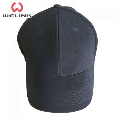 Plain Cotton Black Golf Dad Hat Baseball Cap