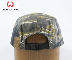 Five panel caps camouflage customizable logo fashion outdoor hats