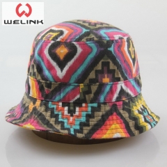 Classic Vintage Geometric Bucket Hats