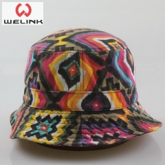 Classic Vintage Geometric Bucket Hats