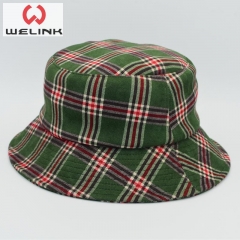 Check Pattern Bucket Hat