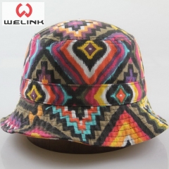 Classic Vintage Geometric Bucket Hats