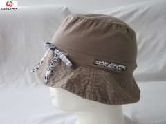 Bandage Adjustable Plain Vintage Bucket Cap Fisherman Hat