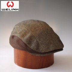 New Style Tweed Classic Fashion Vintage Ivy Cap